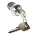 Euro-Locks a Lowe & Fletcher group Company Black Die Cast Zinc Plastic Keyed Camlock 13 mm Panel-to-Tongue F5E-03-2 (405E)