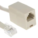 Decelect Telephone Cord White 5 m SPE164213