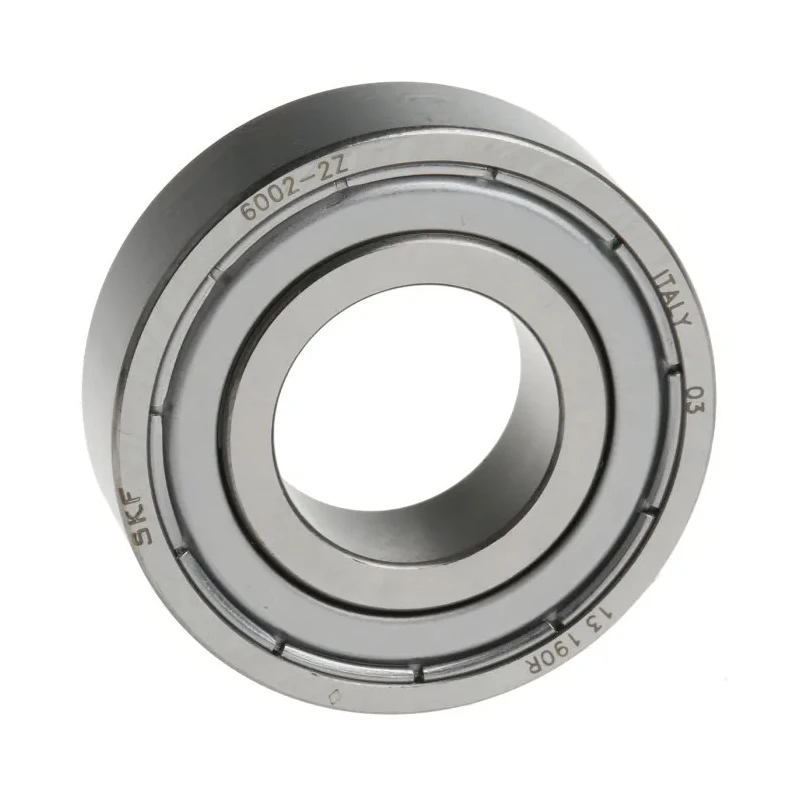 SKF Single Row Deep Groove Ball Bearing, Shielded, 15 mm ID, 32 mm OD, 9 mm Width, 26000 RPM 6002-2Z