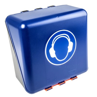RS PRO Blue Ear Defender Storage Box 236x225x125 mm 325-6161