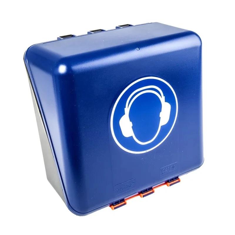 RS PRO Blue Ear Defender Storage Box 236x225x125 mm 325-6161