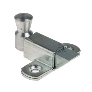 Pinet Steel Zinc Plated Door Bolt 36.5 mm Length 3.5 mm Mounting Hole Diameter Model 16-1-3625