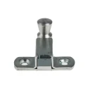 Pinet Steel Zinc Plated Door Bolt 36.5 mm Length 3.5 mm Mounting Hole Diameter Model 16-1-3625