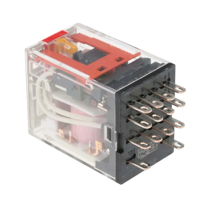 Omron DIN Rail Power Relay 48V AC Coil, 5A Switching Current, 4PDT Model MY4IN AC48/50(S)