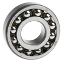 SKF 20 mm Inside Diameter 2 Row Self-Aligning Ball Bearing 47 mm Outside Diameter 14 mm Race Width 1204 ETN9