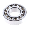 SKF Self-Aligning Double-Row Ball Bearing 25 mm ID, 52 mm OD, 15 mm Width, Non-Metallic Cage 1205 ETN9