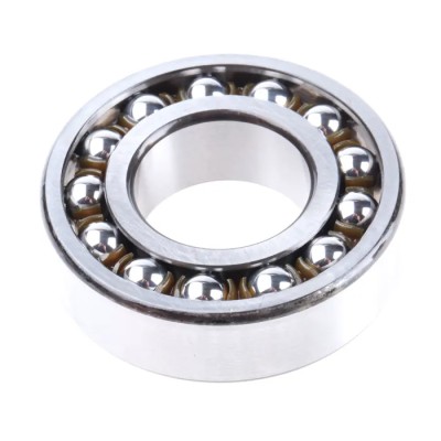 SKF Self-Aligning Double-Row Ball Bearing 25 mm ID, 52 mm OD, 15 mm Width, Non-Metallic Cage 1205 ETN9