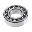 SKF Self-Aligning Double-Row Ball Bearing 25 mm ID, 52 mm OD, 15 mm Width, Non-Metallic Cage 1205 ETN9