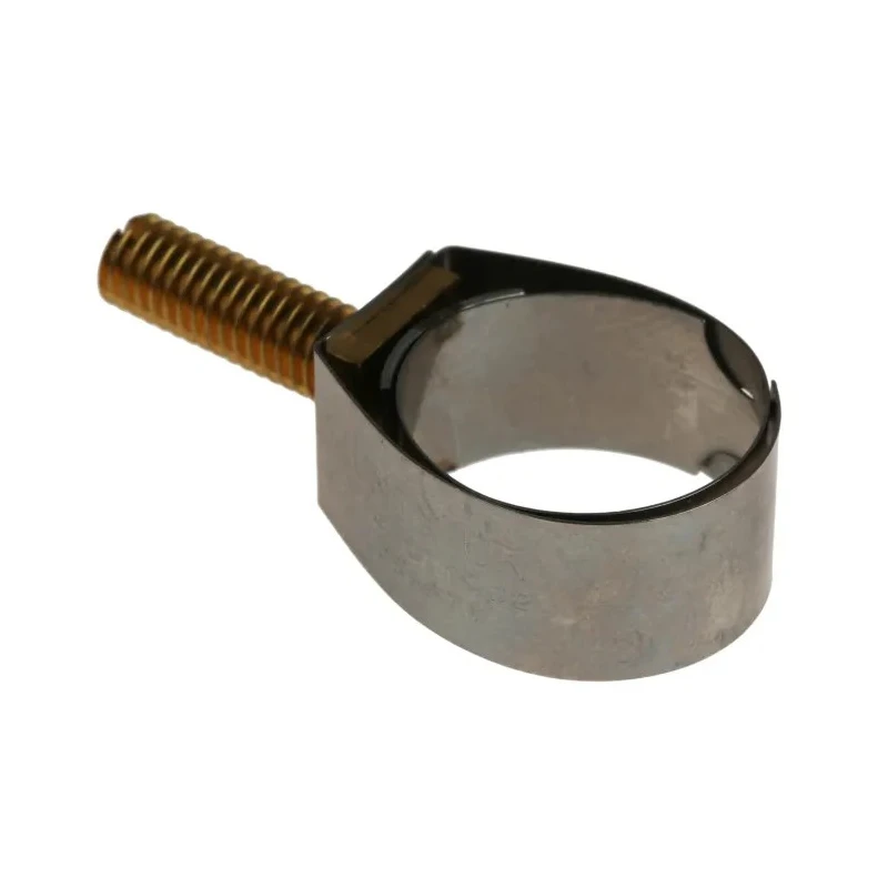Unex Stainless Steel Brass Bolt Slotted Screw Hose Clip 14-19 mm ID 9940