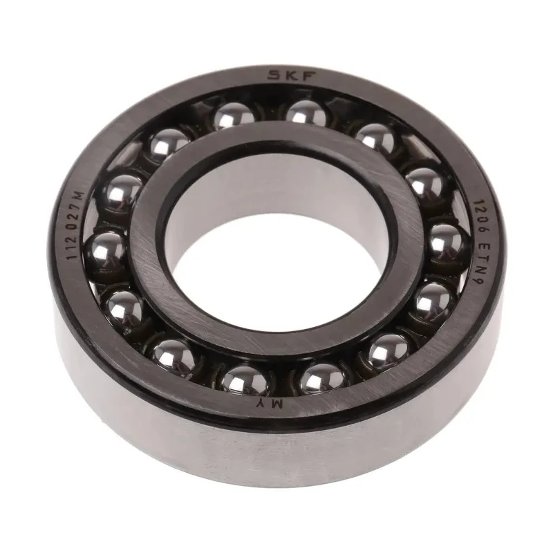 SKF Self-Aligning 2 Row Ball Bearing 30 mm ID 62 mm OD 16 mm Width 1206 ETN9