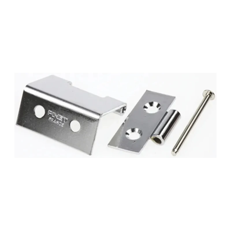 Pinet Chrome Plated Steel Butt Hinge Screw Fixing 38mm x 19mm x 1.5mm 60-1-3332