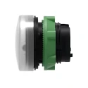 Schneider Electric White Pilot Light Head, 22 mm Cutout, Panel Mount, IP66 IP67 IP69K Rated Harmony Series ZB5AV013