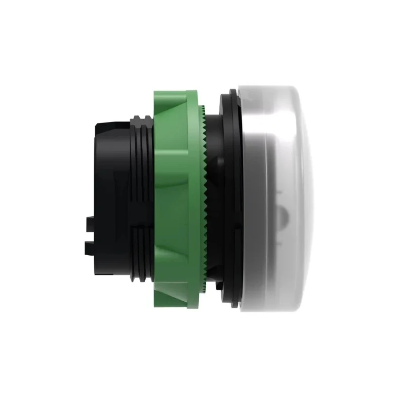 Schneider Electric White Pilot Light Head, 22 mm Cutout, Panel Mount, IP66 IP67 IP69K Rated Harmony Series ZB5AV013