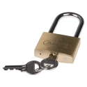 ABUS Weatherproof Steel and Brass Padlock with 7 mm Shackle Diameter and 50 mm Body XR0060HB55