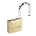 ABUS Keyed Steel, Brass Padlock Weatherproof Keyed Alike, 6 mm Shackle Diameter, 40 mm Body XR006040K3