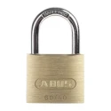 ABUS Keyed Steel, Brass Padlock Weatherproof Keyed Alike, 6 mm Shackle Diameter, 40 mm Body XR006040K3