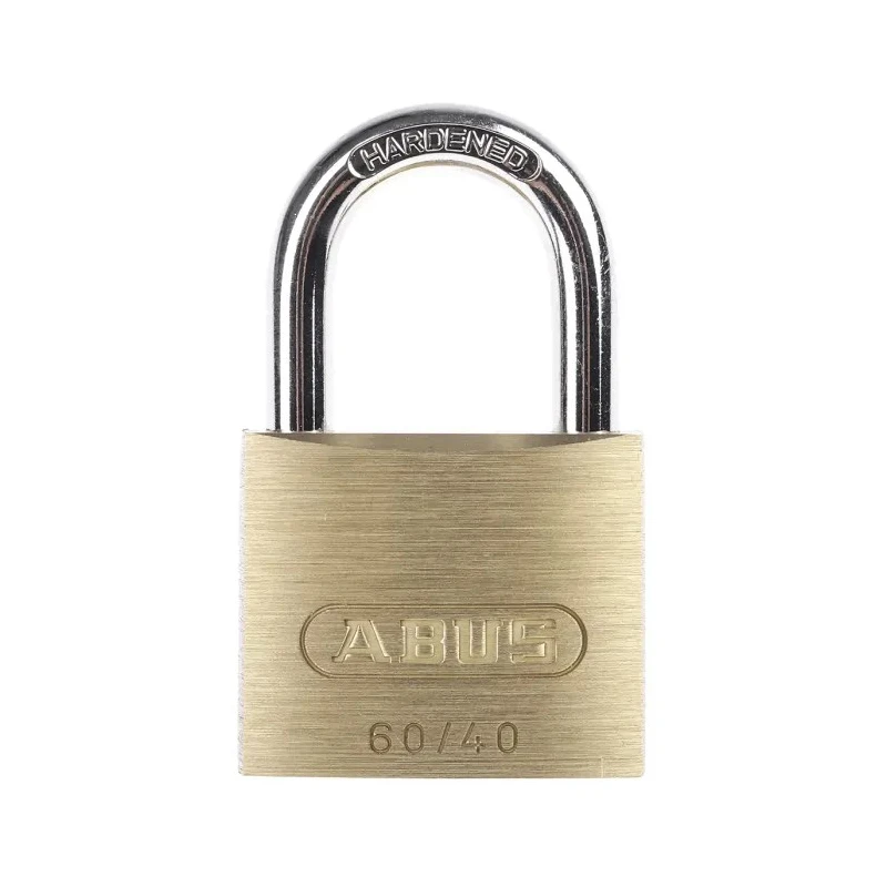 ABUS Keyed Steel, Brass Padlock Weatherproof Keyed Alike, 6 mm Shackle Diameter, 40 mm Body XR006040K3