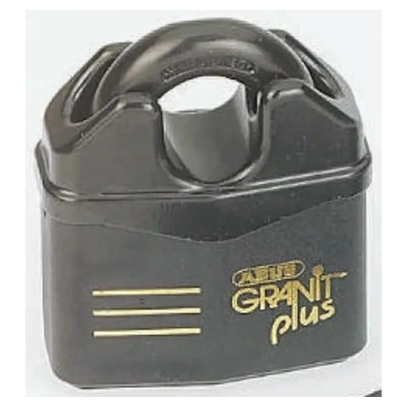 ABUS Keyed Steel Heavy Duty Padlock Weatherproof, 14 mm Shackle Diameter, 22 mm Shackle Length, 79 mm Width XR0037CS80