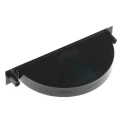 Southco Passivated, Powder Coated Black Aluminium and Stainless Steel Drawer Handle 29.5 mm Height, 141 mm Length 67-45