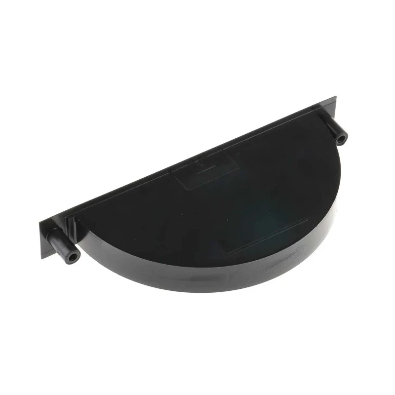 Southco Passivated, Powder Coated Black Aluminium and Stainless Steel Drawer Handle 29.5 mm Height, 141 mm Length 67-45
