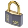 ABUS Keyed Brass Safety Padlock Weatherproof, 6 mm Shackle Diameter, 40 mm Body Width XR0084GY 40