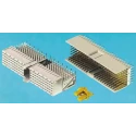 TE Connectivity Z-PACK HM 2 mm Pitch Hard Metric Type B Backplane Connector Straight Male 22 Column 7 Row 154 Way 5188835-1