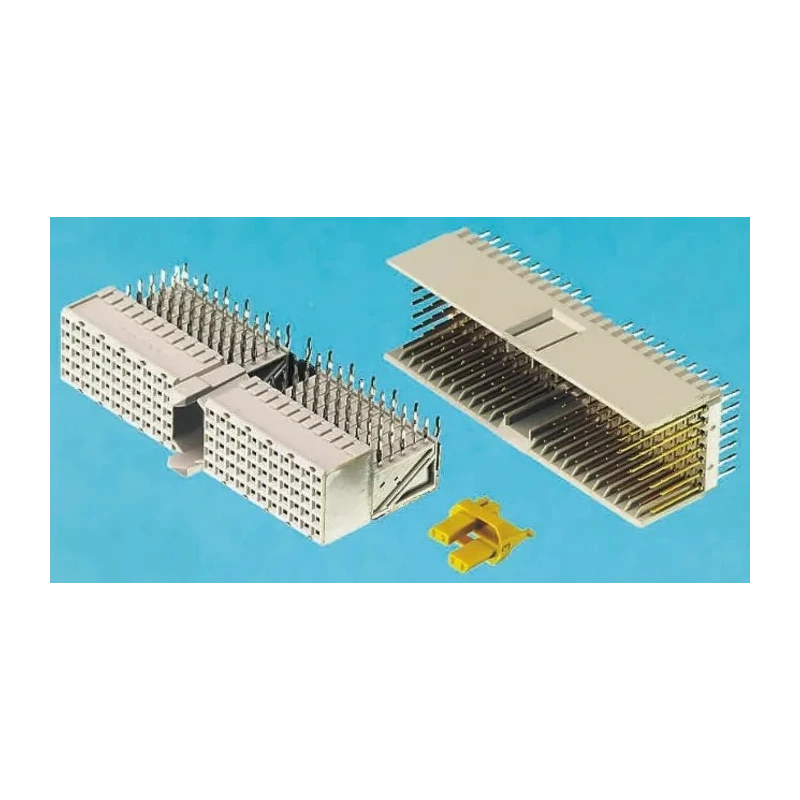 TE Connectivity Z-PACK HM 2 mm Pitch Hard Metric Type B Backplane Connector Straight Male 22 Column 7 Row 154 Way 5188835-1