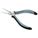 CK Long Nose Plier, 145mm Overall Length, 20mm Jaw, ESD Safe, Polyvinyl Chloride Handle T3783D
