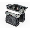 Schneider Electric Harmony Series Contact Block, 600V, 10A, SPDT, Screw Terminal, Fixing Collar Included ZB4BZ104