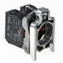 Schneider Electric Harmony Series Contact Block, 600V, 10A, SPDT, Screw Terminal, Fixing Collar Included ZB4BZ104