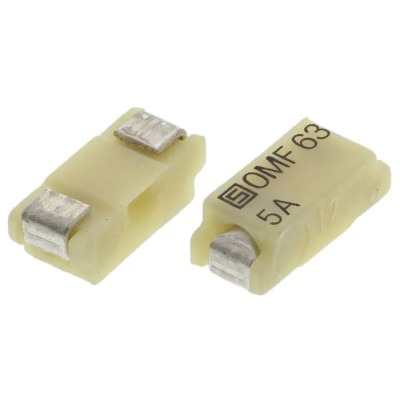 Schurter Non-Resettable Fast Acting Fuse 5A 63 V AC/DC Thermoplastic Body 3402.0017.11