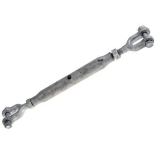 RS PRO Steel Jaw, Jaw Rigging Screw Galvanised Steel BSW 5/8 Thread 15t Load Limit 312-3493
