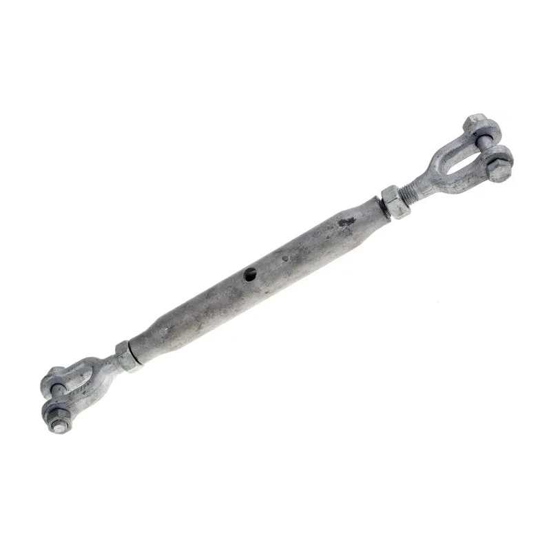 RS PRO Steel Jaw, Jaw Rigging Screw Galvanised Steel BSW 5/8 Thread 15t Load Limit 312-3493