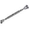 RS PRO Steel Jaw, Jaw Rigging Screw Galvanised Steel BSW 5/8 Thread 15t Load Limit 312-3493