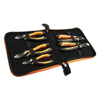 Bahco Professional 5-Piece Socket Wrench Cutters Plier Set 235mm 9893
