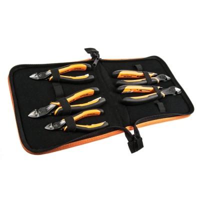 Bahco Professional 5-Piece Socket Wrench Cutters Plier Set 235mm 9893