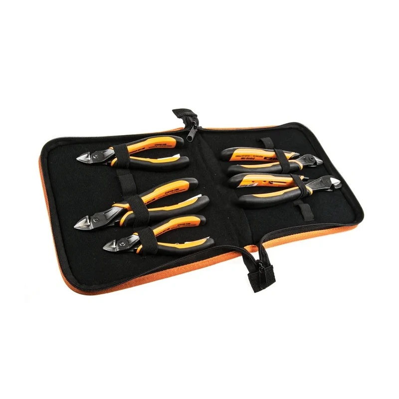 Bahco Professional 5-Piece Socket Wrench Cutters Plier Set 235mm 9893