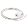 Decelect SPE Cat5 Unshielded PVC Grey Ethernet Cable, 3 m, Terminated RJ45