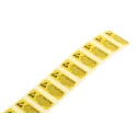 RS PRO Yellow Paper ESD Label Attention Text 25 mm x 10 mm 364-3565