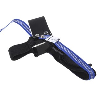 RS PRO Antistatic Heel Grounder Black, Blue, White Elasticated Hook & Loop 363-2931