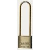 ABUS Keyed Brass Weatherproof Padlock with 5 mm Stainless Steel Shackle, 70 mm Length, 30 mm Body XR0065MBHB3