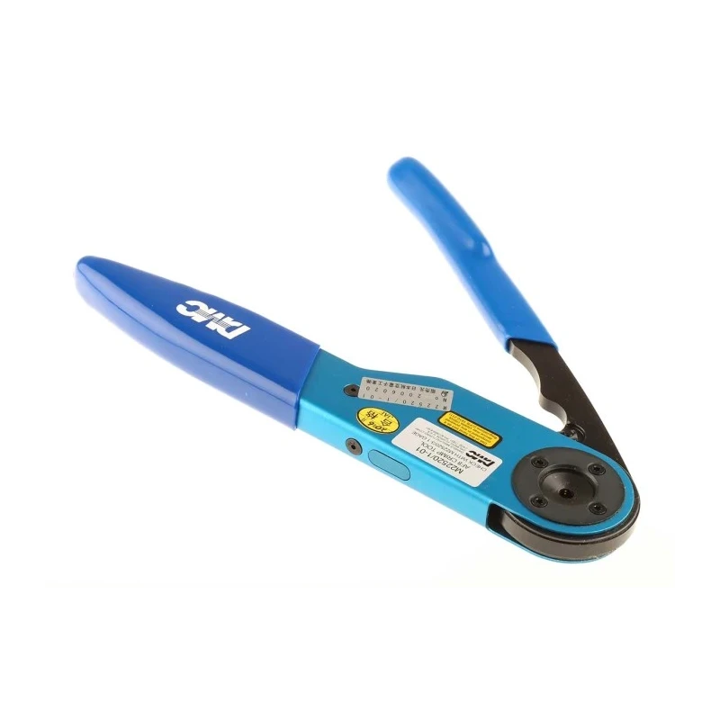 JAE Crimp Tool for Crimp Contact, Adjustable Ratchet, Wire Size 12-26 AWG M22520/1-01
