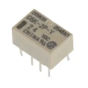 Omron PCB Signal Relay 24V DC Coil, 1A Switching Current, DPDT Contact Configuration G6K-2P-Y 24DC