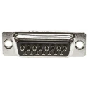 ITT Cannon 15 Way Straight 2.77 mm Pitch Panel Mount D-Sub Connector Male 119998-2831