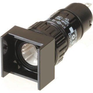 EAO Flush Standard Mount LED Pilot Light Series 61 IP65 IP Rating IP65