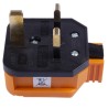 Masterplug 13A 250V UK Mains Plug Orange Thermoplastic Cable Screw Termination HDPT13O-01