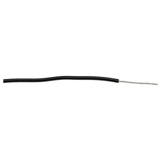 Alpha Wire Hookup Wire PVC Series Black 0.52 mm² 20 AWG Copper, 30 m, 600V, Flame Retardant, Oil Resistant 3073 BK005