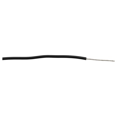 Alpha Wire Hookup Wire PVC Series Black 0.52 mm² 20 AWG Copper, 30 m, 600V, Flame Retardant, Oil Resistant 3073 BK005