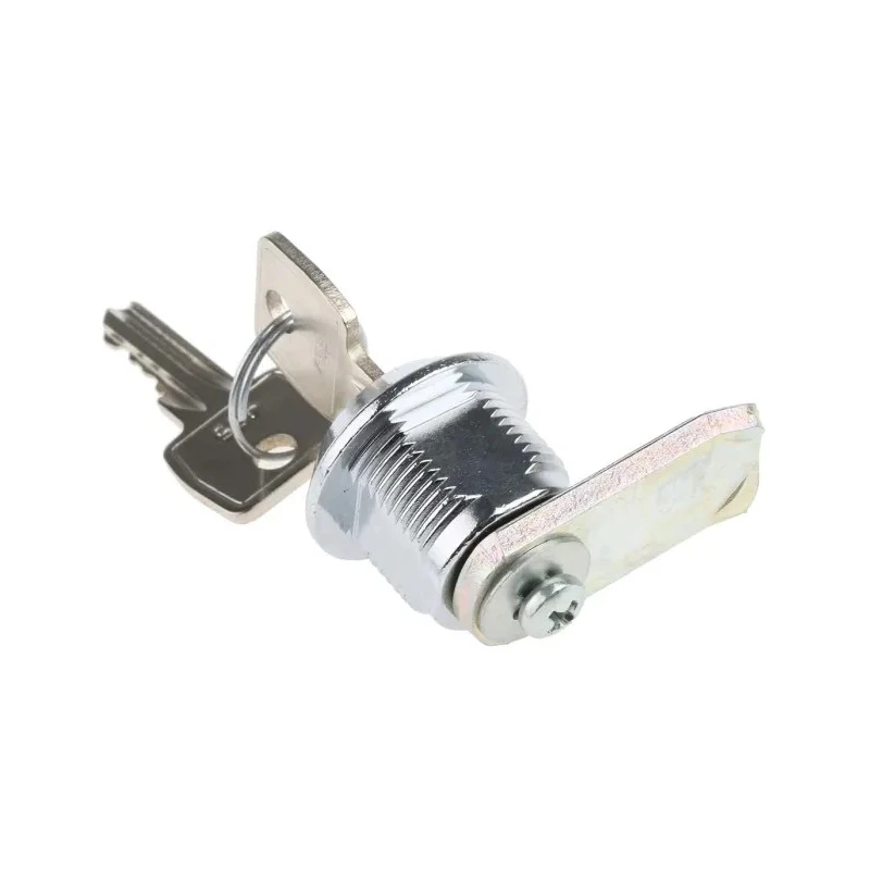 Euro-Locks a Lowe & Fletcher group Company Black Plastic Die Cast Zinc Keyed Camlock 16 mm Panel-to-Tongue F328-03-2 (455E)