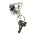 Euro-Locks a Lowe & Fletcher group Company Black Plastic Die Cast Zinc Keyed Camlock 16 mm Panel-to-Tongue F328-03-2 (455E)